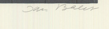 Jan Balet Epicerie Parisienne Signed 
