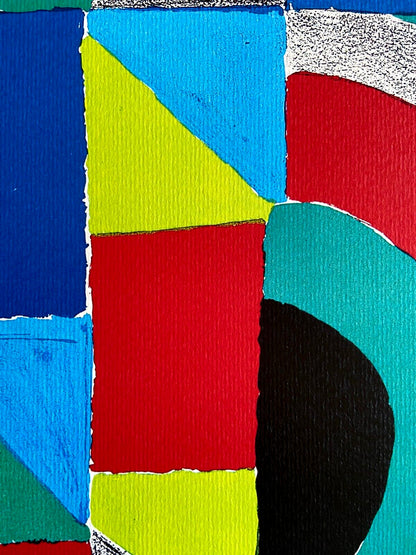 Sonia Delaunay Lithograph Coa Signed Op Numbered