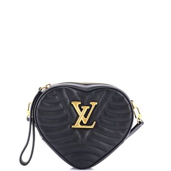 Louis Vuitton New Wave Heart Crossbody Bag Quilted Leather
