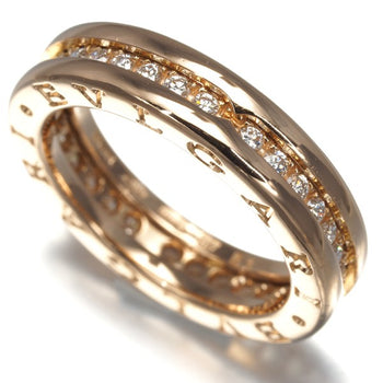 Bvlgari Ring Diamond B - Zero1 Xs Full Eternity Eu51 18K 750 Rose Gold