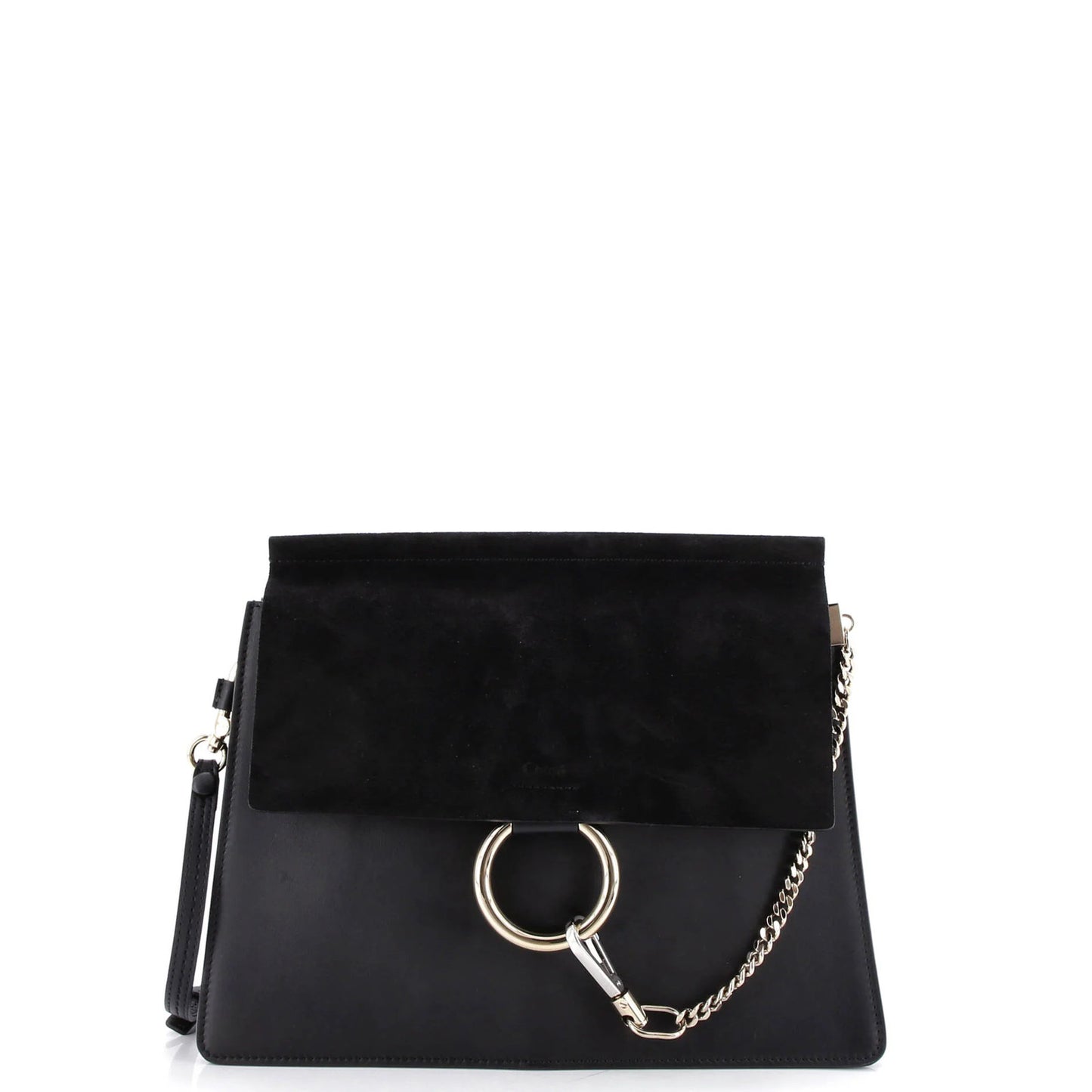 Chloe Faye Shoulder Bag Leather And Suede Medium