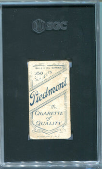 1910 Piedmont Cigarettes T206 Doc Casey Sgc Authentic