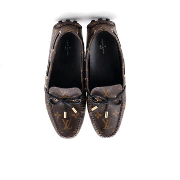 Louis Vuitton Women'S Gloria Flat Loafers Monogram Canvas