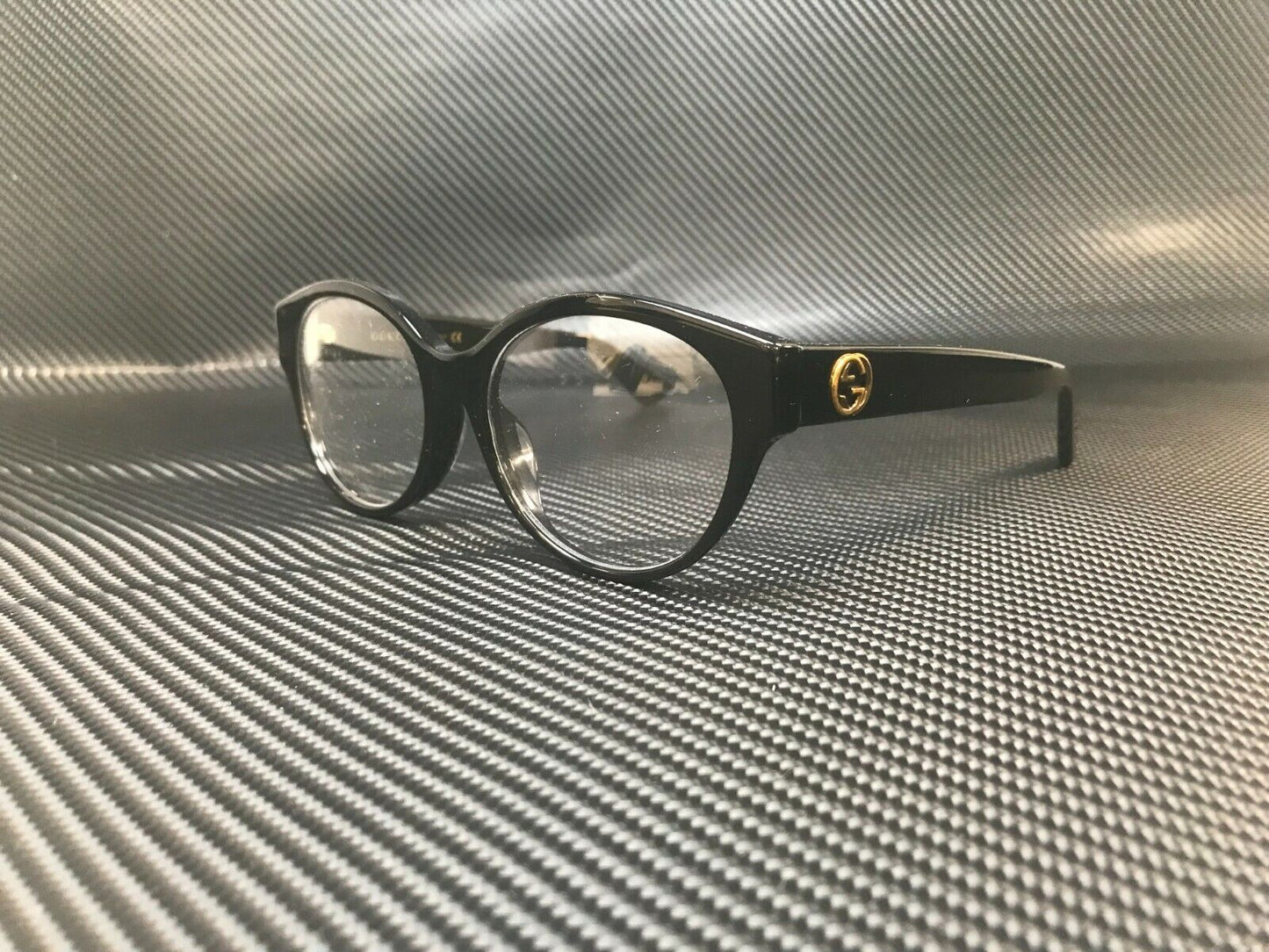 Gucci Gg0099Oa 001 Black Demo Lens Women'S