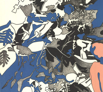 Henri Cueco Untitled Signed " Lithograph Contemporary