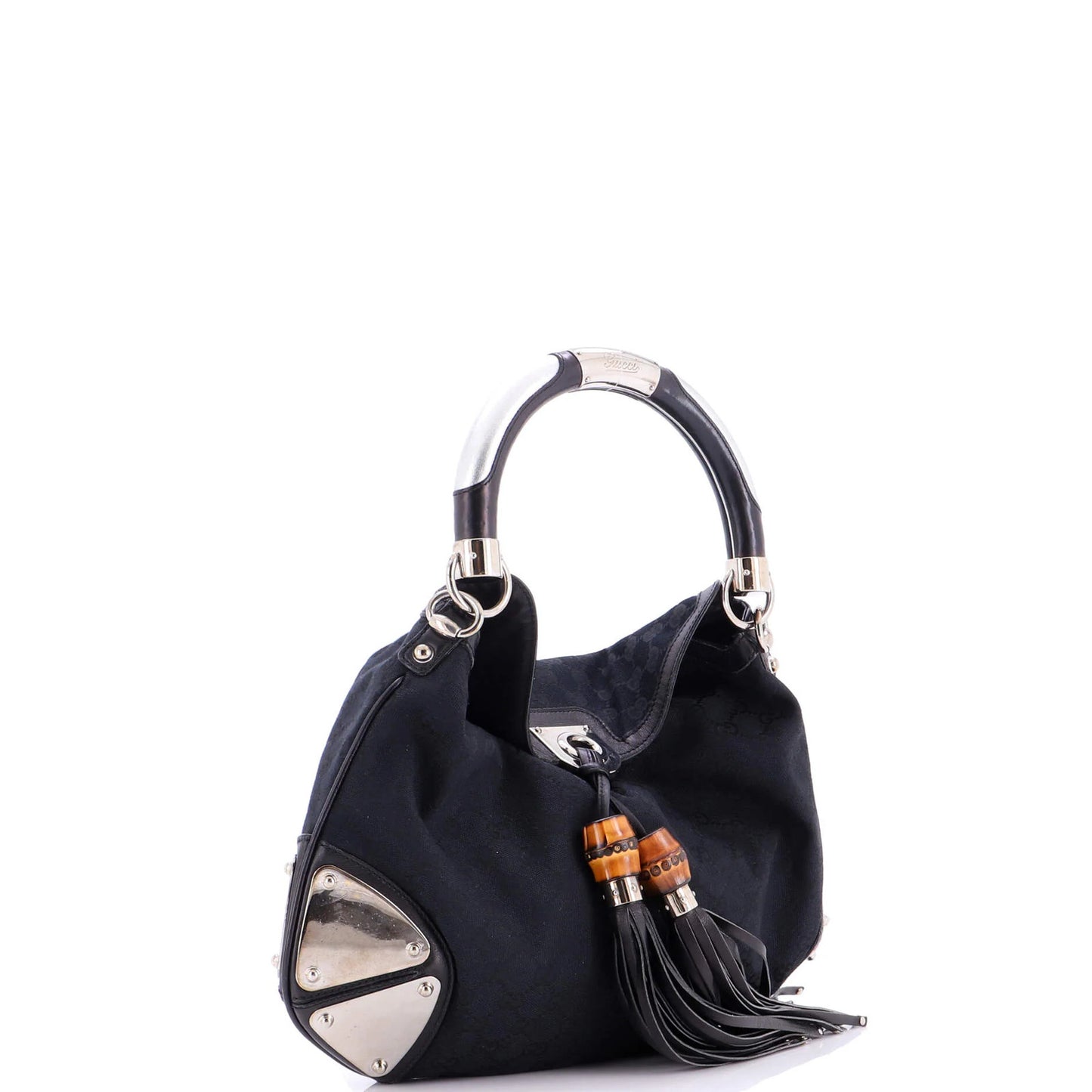 Gucci Indy Hobo Gg Canvas Medium