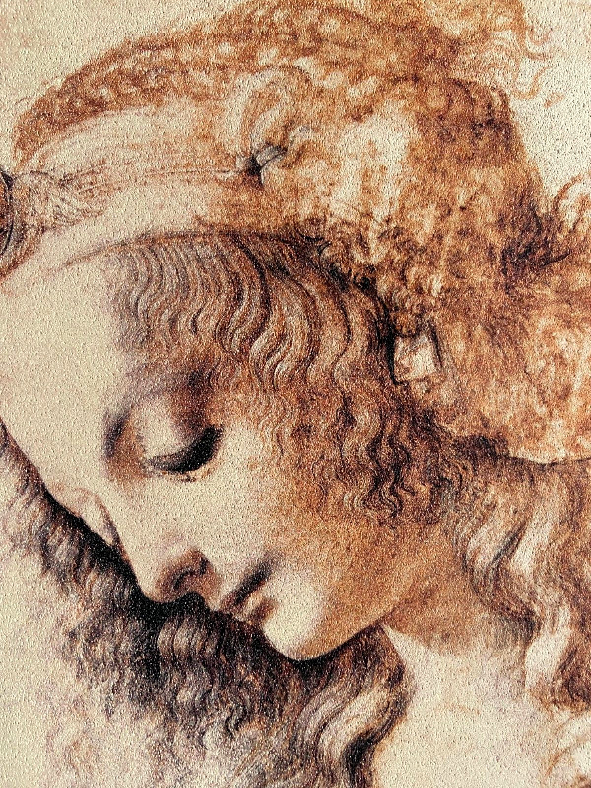 Leonardo Da Vinci Lithograph Coa 1968 Signed