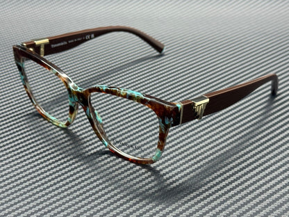 TIFFANY TF2246 8422 Havana Tiffany Blue Women's 54 mm Eyeglasses