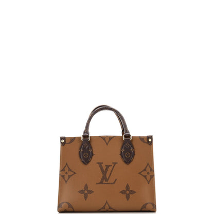 Louis Vuitton Onthego Tote Reverse Monogram Giant Pm