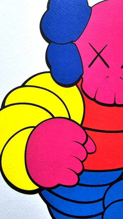 Kaws Lithograph Coa Limited Edition Certified Mori Museum 200Ex