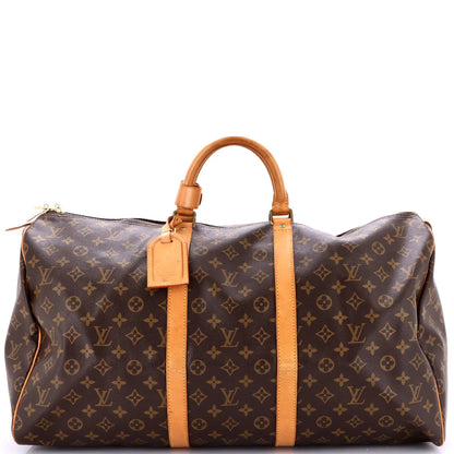 Louis Vuitton Keepall Bag Monogram Canvas 55