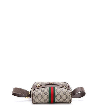 Gucci Ophidia Belt Bag Gg Coated Canvas Small
