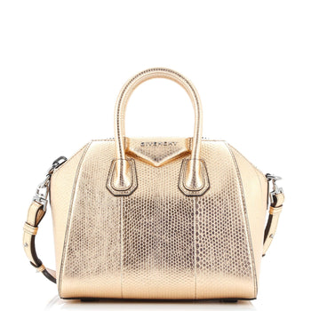 Givenchy Antigona Bag Snakeskin Embossed Leather Mini