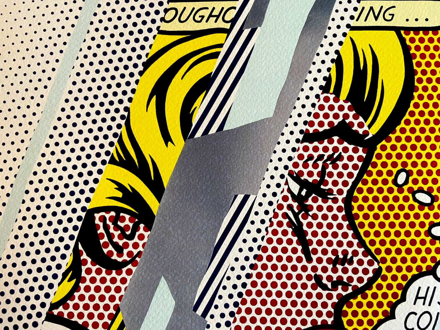 Roy Lichtenstein. Signed Numbered Limited Lithograph Coa