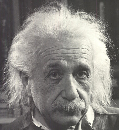 Philippe Halsman Einstein " Offset Lithograph Photography Black