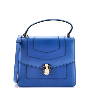 Bvlgari Serpenti Forever Top Handle Bag Leather Small