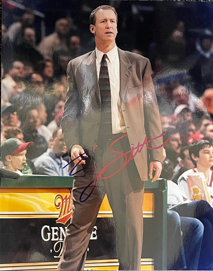 Terry Stotts Autographed 8X10 Basketball Photo