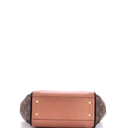 Louis Vuitton Kimono Handbag Monogram Canvas And Leather Mm