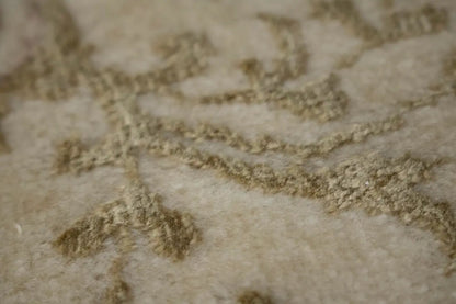 7X10 Ft Hand-Knotted Wool & Silk Oriental Rug 400