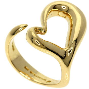 TIFFANY&Co.   Ring Open heart K18 Yellow Gold
