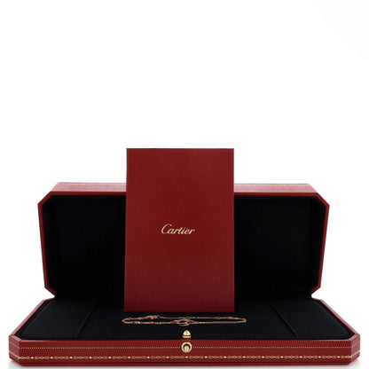 Cartier Trinity Chain Bracelet 18K Tricolor Gold
