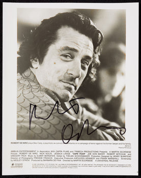 Robert De Niro Cape Fear Autograph 8X10 Original Authentic Photo Beckett 168082
