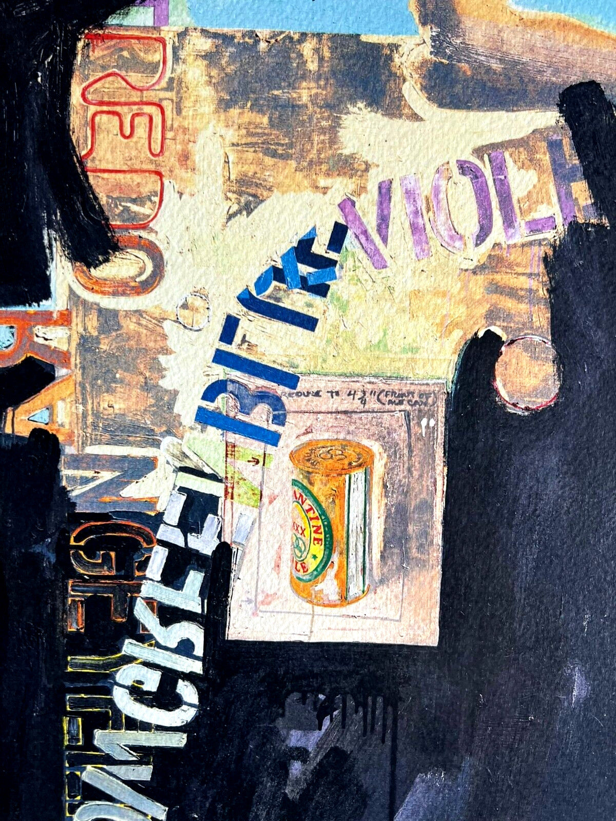 Jasper Johns Lithograph Coa Signed Op Numbered By Hand -180 Exe