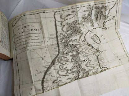 1770 Histoire Et Description Du Kamtchatka 2 Vols Stepan Krasheninnikov French