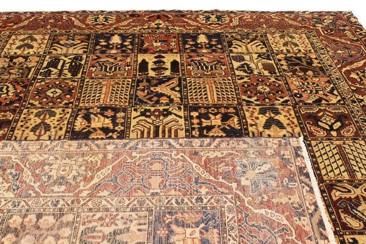 10X12'5 Ft Handmade Vintage Oriental Rug