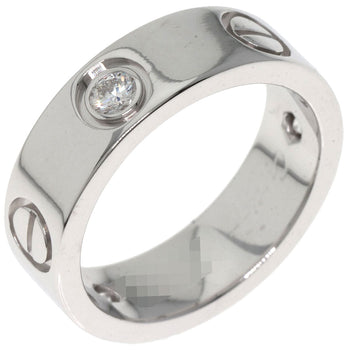 Cartier   Ring Love Ring Half Diamond #48 K18