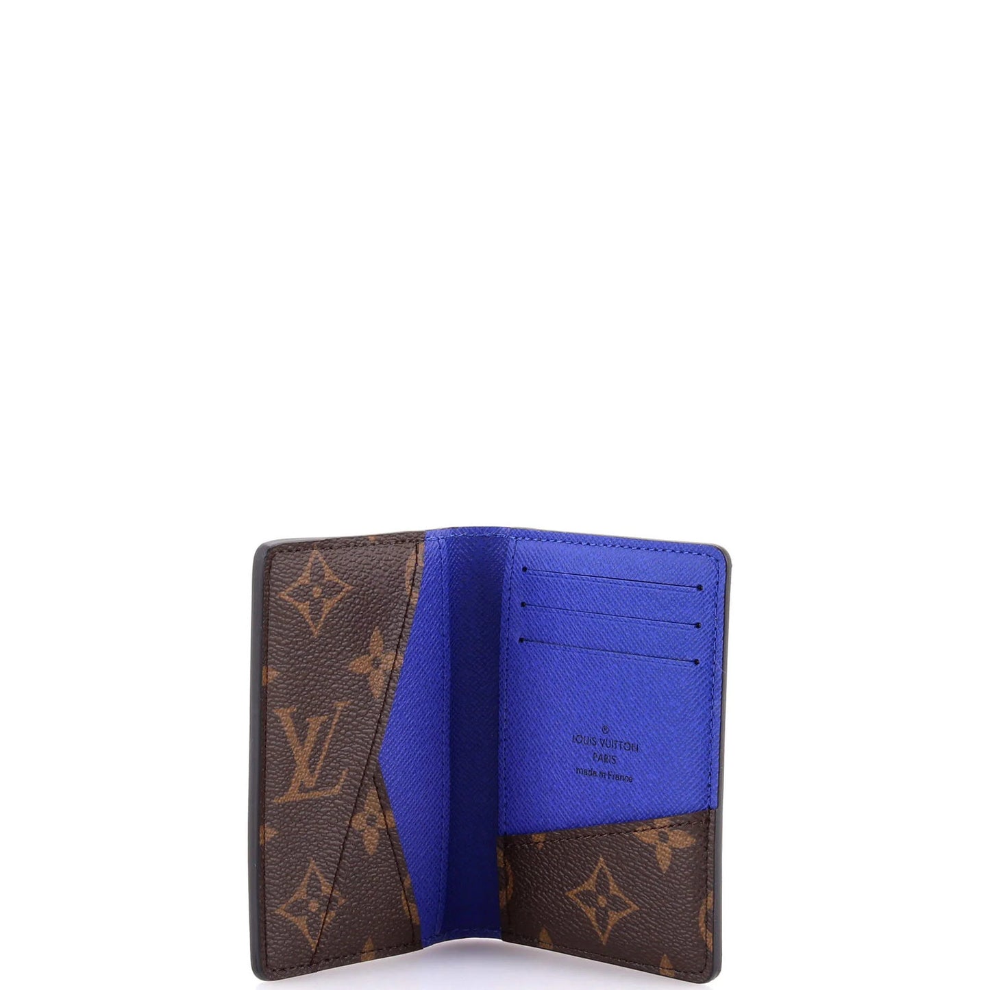 Louis Vuitton Pocket Organizer Macassar Monogram Canvas And Leather