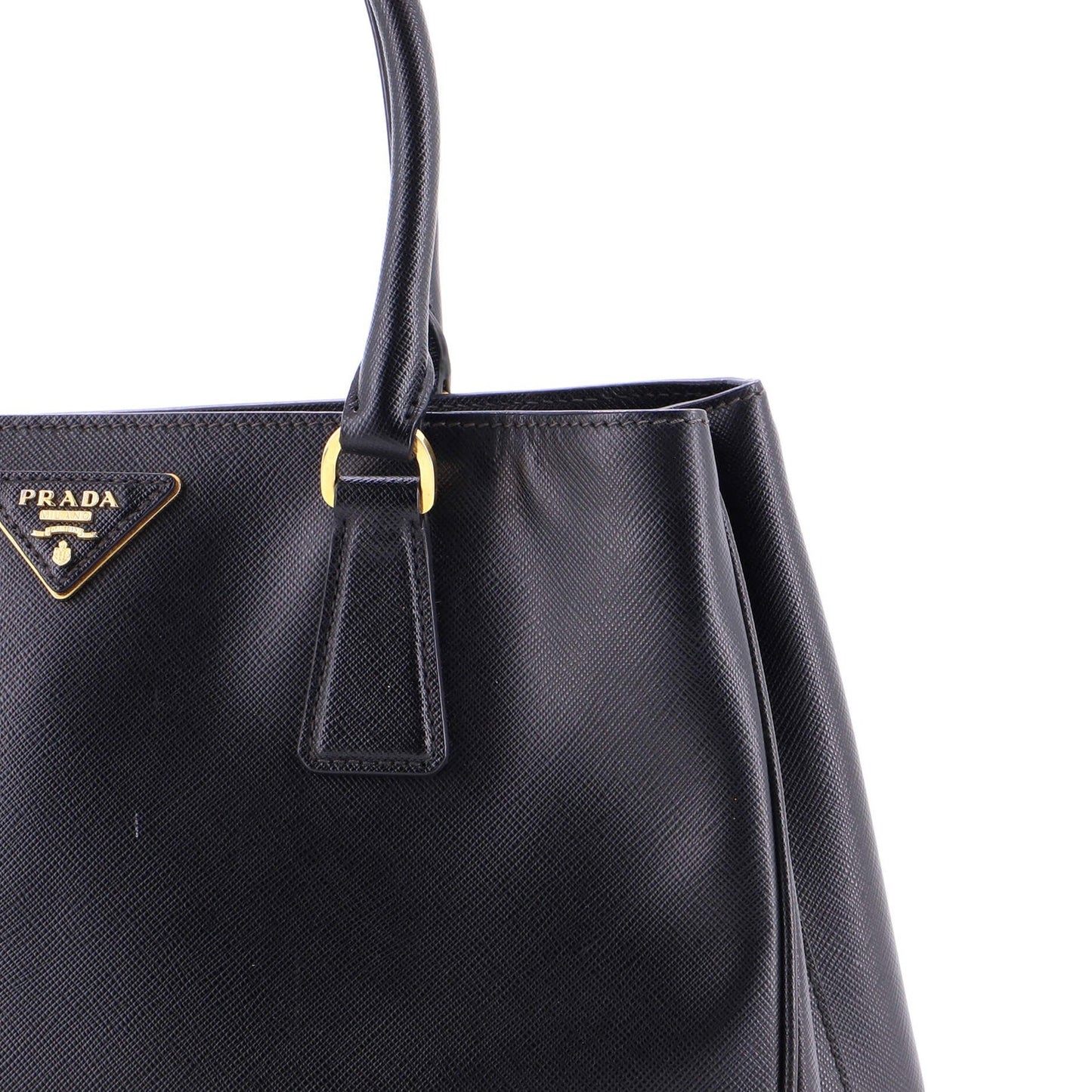 Prada Gardener'S Tote Saffiano Leather Medium