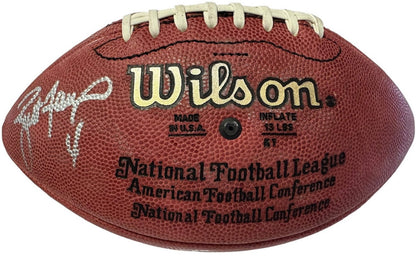 Nfl Quarterback Legends Autographed Official