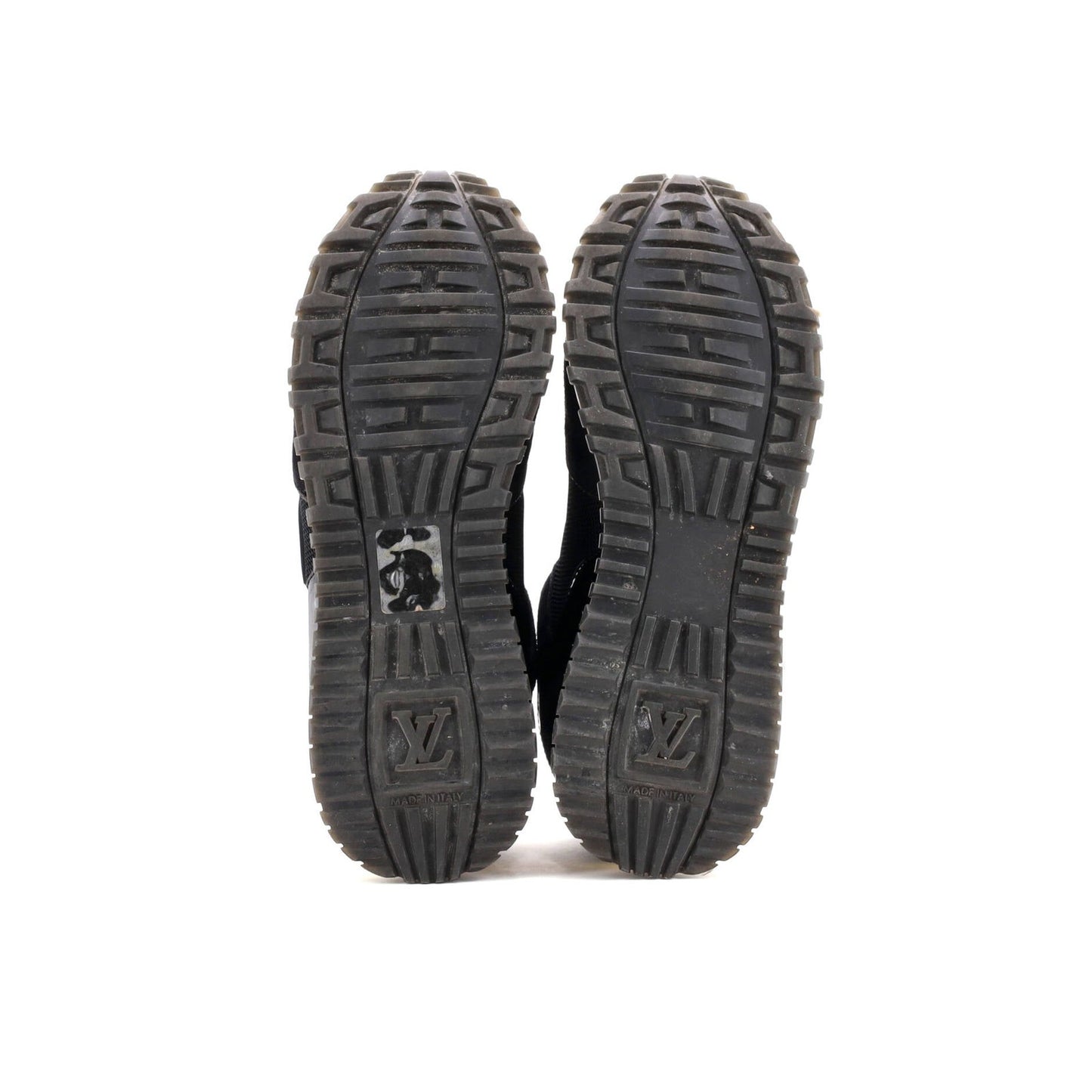 Louis Vuitton Women'S Run Away Sneakers Mesh With Monogram Canvas And Suede