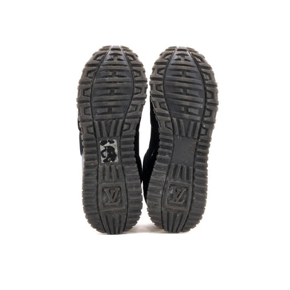 Louis Vuitton Women'S Run Away Sneakers Mesh With Monogram Canvas And Suede