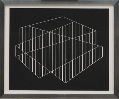 Josef Albers - Formulation : Articulation Serigraph Abstract Art Print Framed