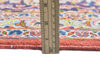 Semi-Antique Handmade Oriental Rug 10x13 Classic Medallion Carpet