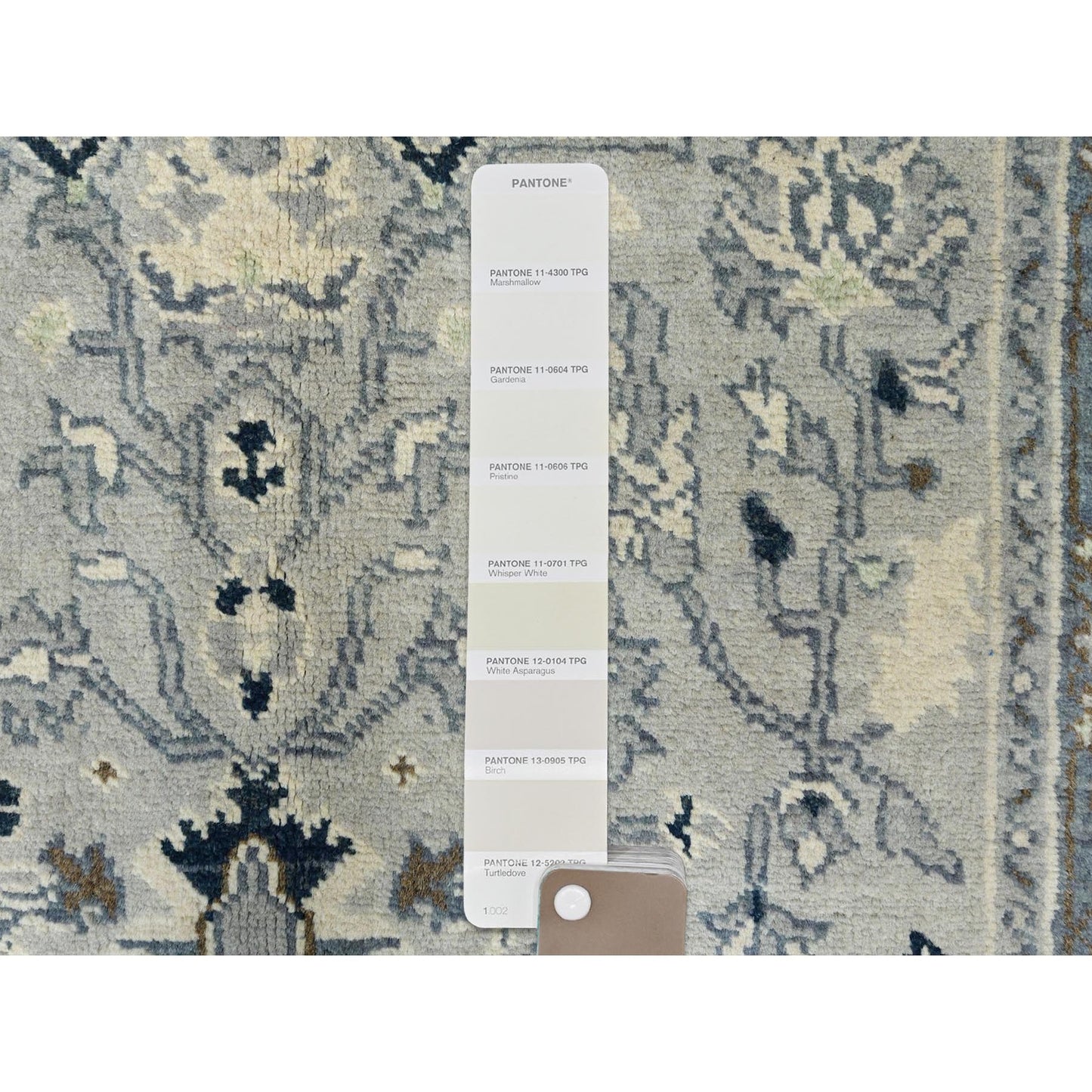 2'10"X4'10" Beige Afghan Peshawar Heris Wool Hand Knotted Oriental Rug