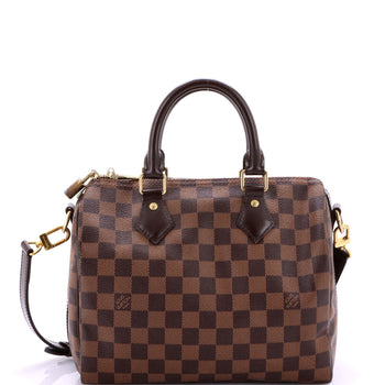 Louis Vuitton Speedy Bandouliere Bag Damier 25