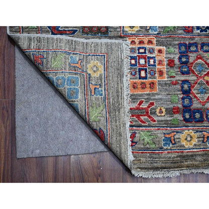 10'X14' Gray Mahal Large Elements All Over Aryana Collection Oriental Rug