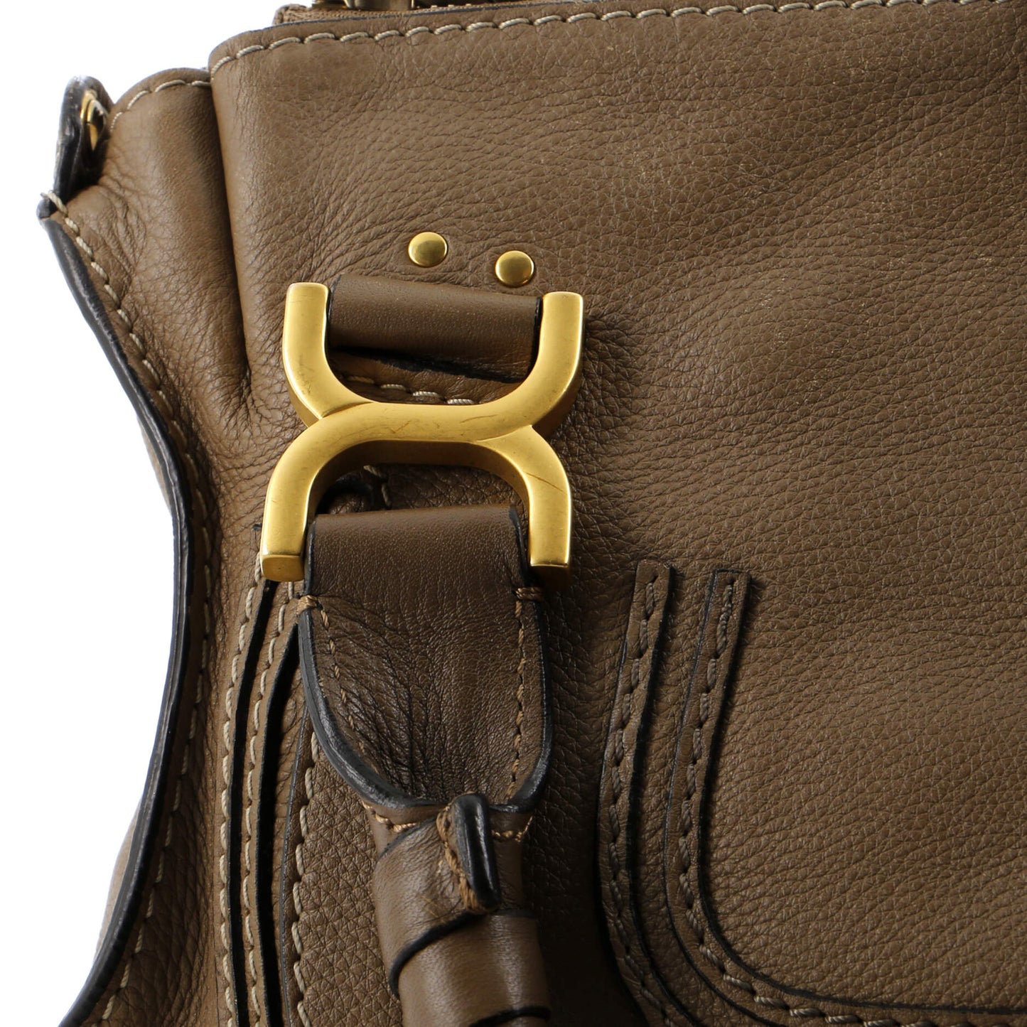 Chloe Marcie Satchel Leather Medium