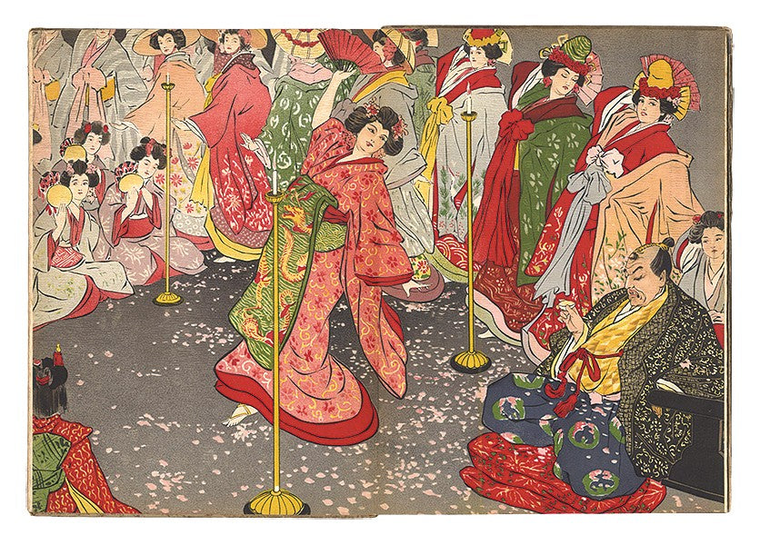1903 Darling of the Gods Theatre Program Yoshio Markino Illustrations