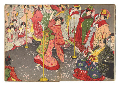 1903 Darling of the Gods Theatre Program Yoshio Markino Illustrations