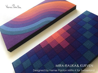 Verner Panton Set Of 3 Mira-Rauka Kurven Multi