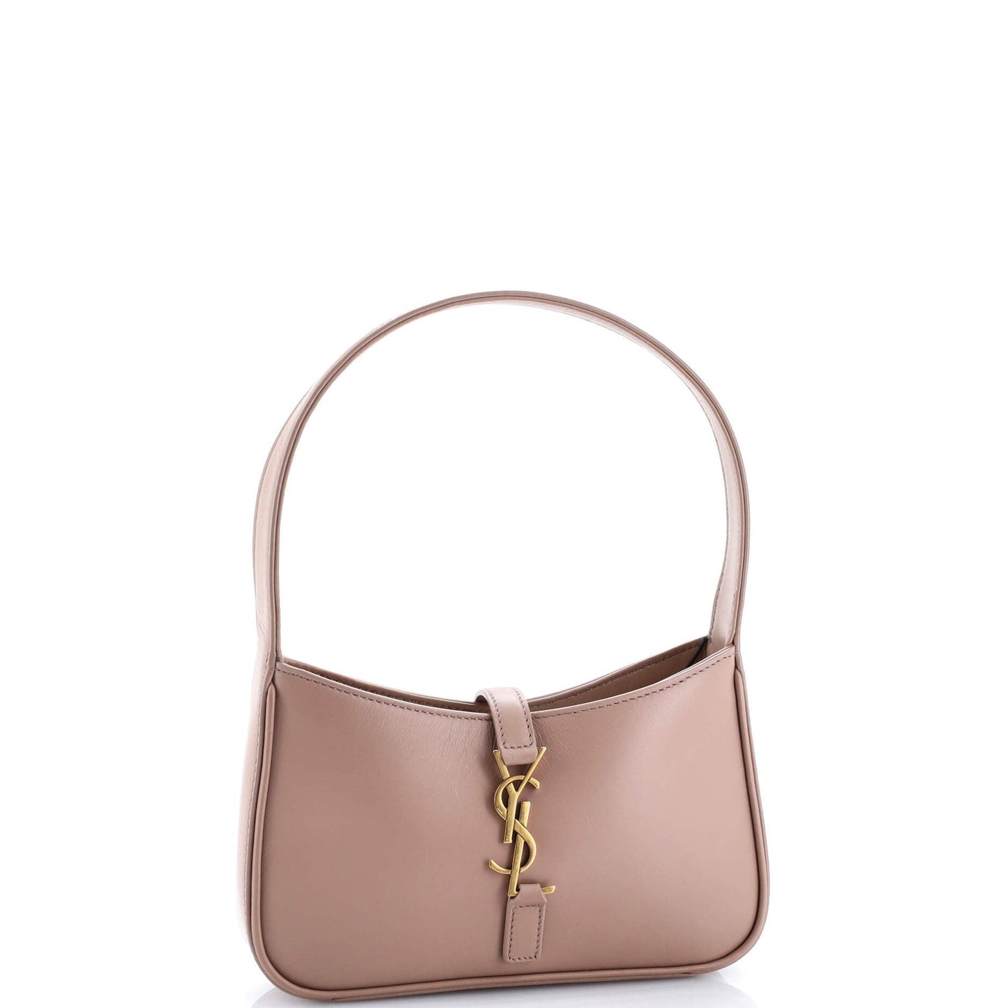 Saint Laurent Le 5 A 7 Hobo Leather Mini