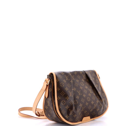 Louis Vuitton Menilmontant Handbag Monogram Canvas Pm