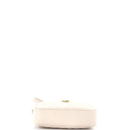 Saint Laurent Lou Camera Bag Matelasse Chevron Leather Small