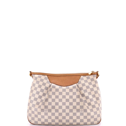 Louis Vuitton Siracusa Handbag Damier Mm