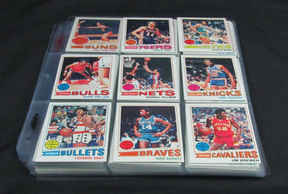 1977-78 Topps Basketball Complete Set (132)