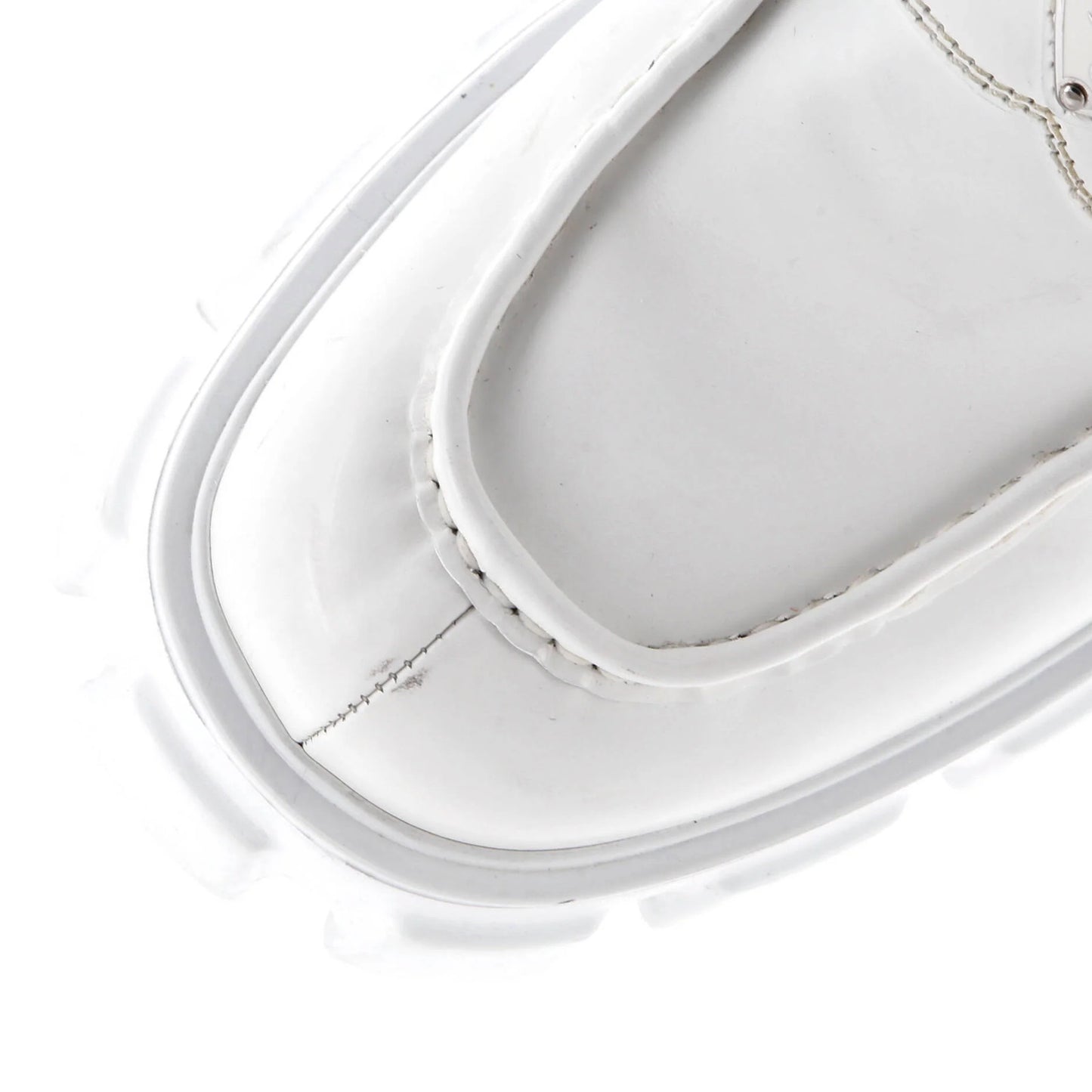 Prada Women'S Monolith Loafers Leather